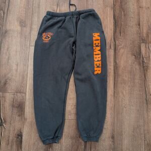 The Smokers Club Member Adult Medium Sweatpants Cigar Smoking Hookah